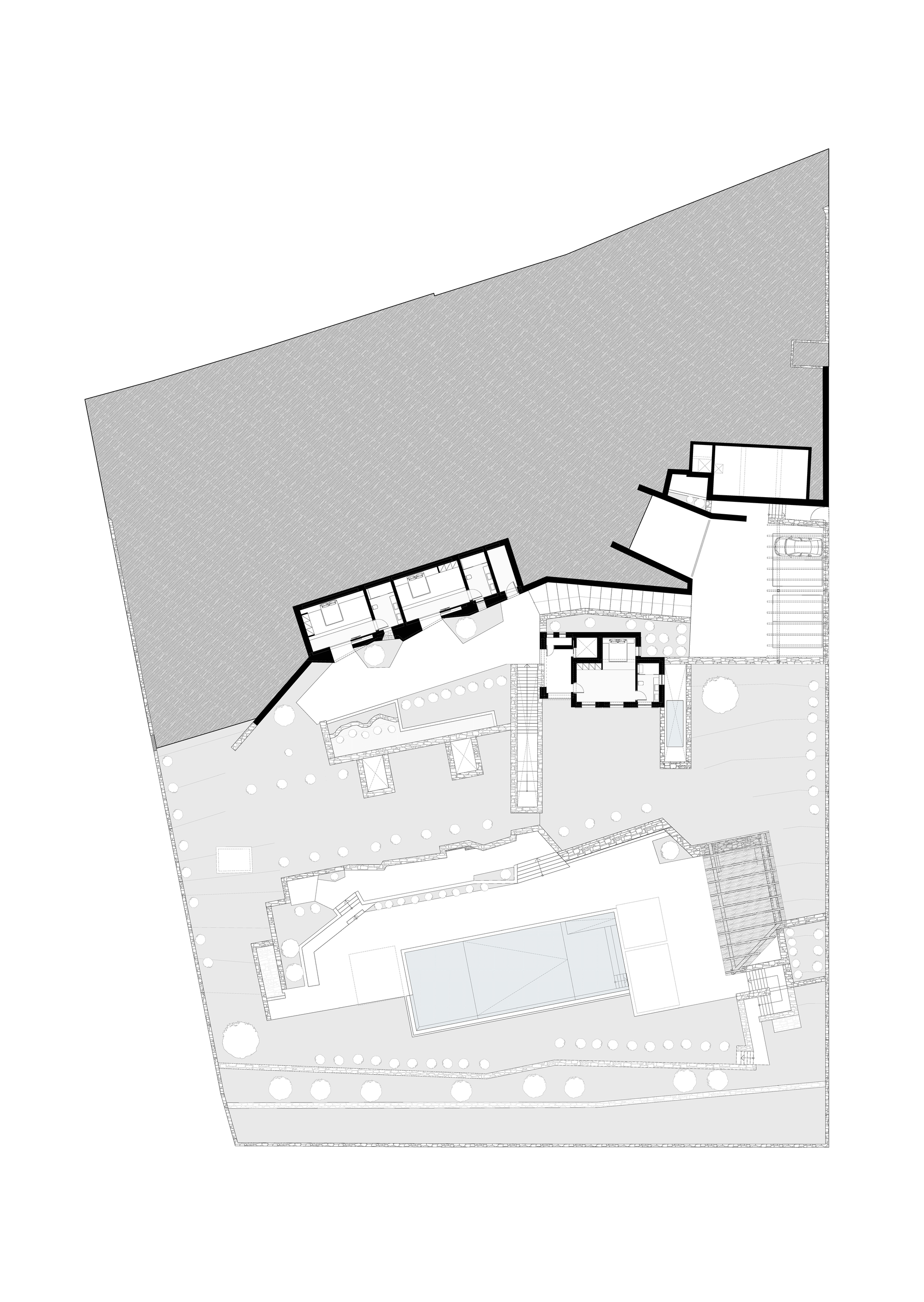 嵌入式石屋别墅丨希腊丨Tsolakis Architects-39