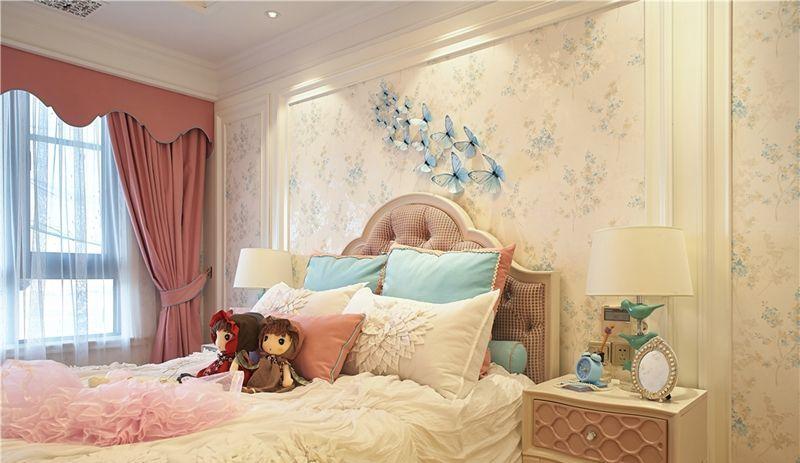 美女主播19万装修中关国际180平轻奢美式三居室-11