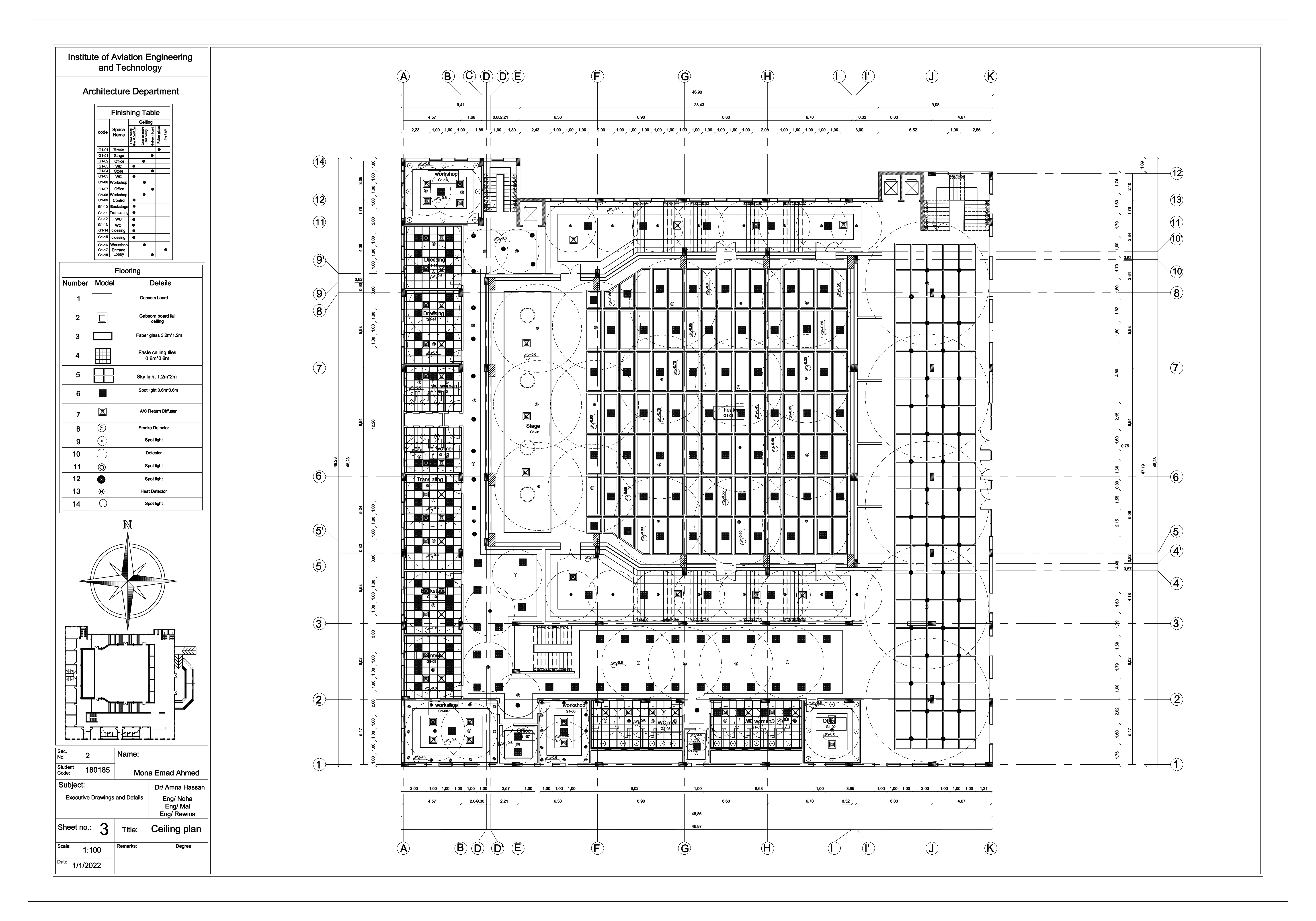 Theater Project " shop drawing "-4