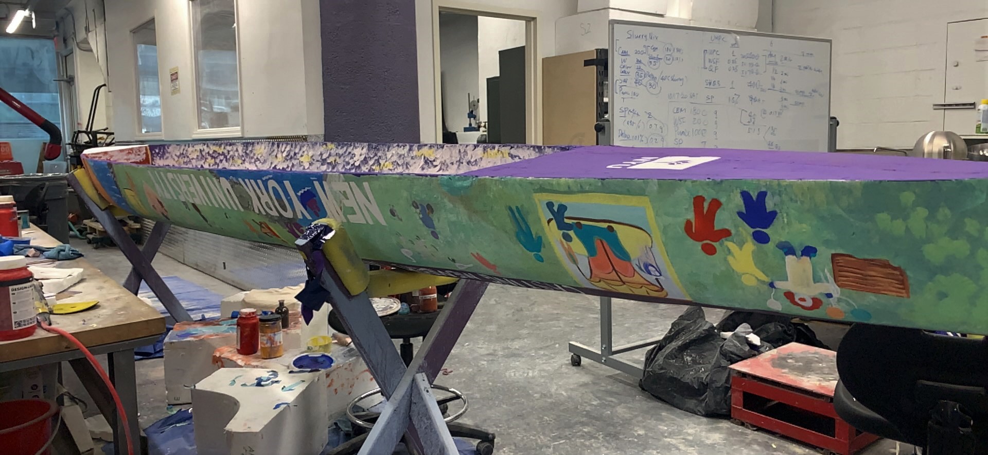 纽约大学2020年混凝土独木舟航海者号丨NYU 团队-1