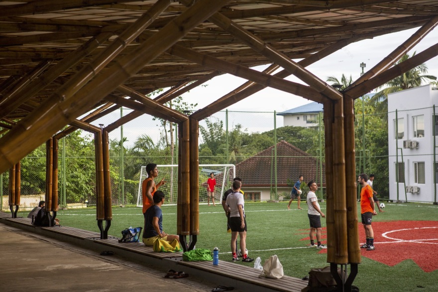 无限体育中心,蓝色圣殿丨缅甸-15