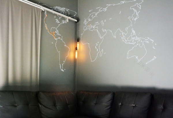 My Houzz: Couple's Two-Car Garage Becomes Their Chic New Home - Decor Ideas-35