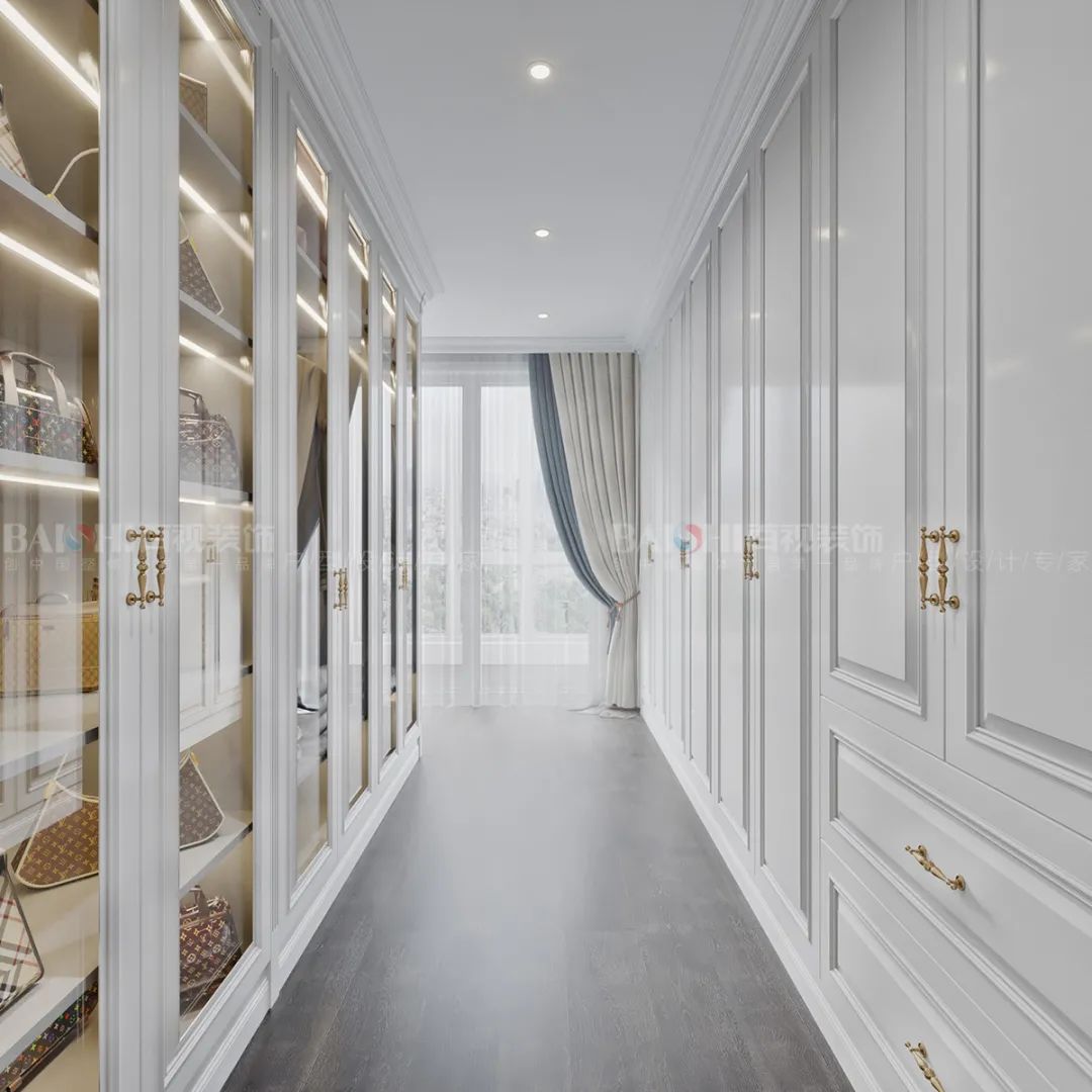 国宾天下 280 平美式轻奢别墅，四层空间多重功能集于一体-50