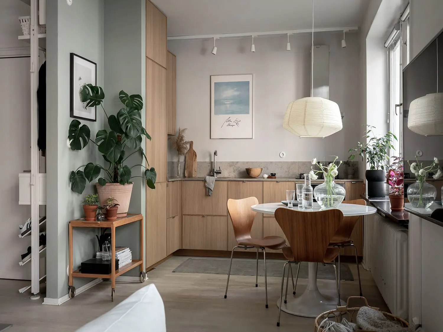 37 平米开放式公寓 | 厨房卧室一览无遗-4