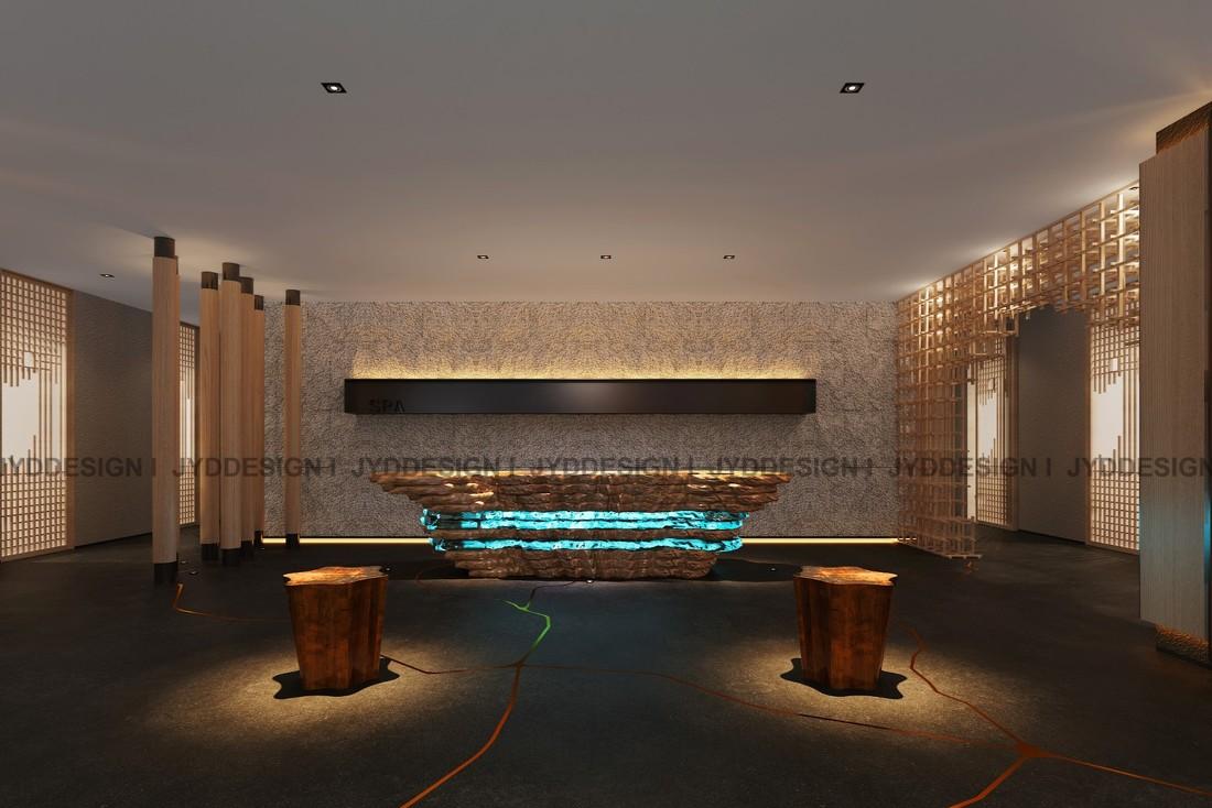 
JYD设计北京日式禅意SPA高端私人会所 -11