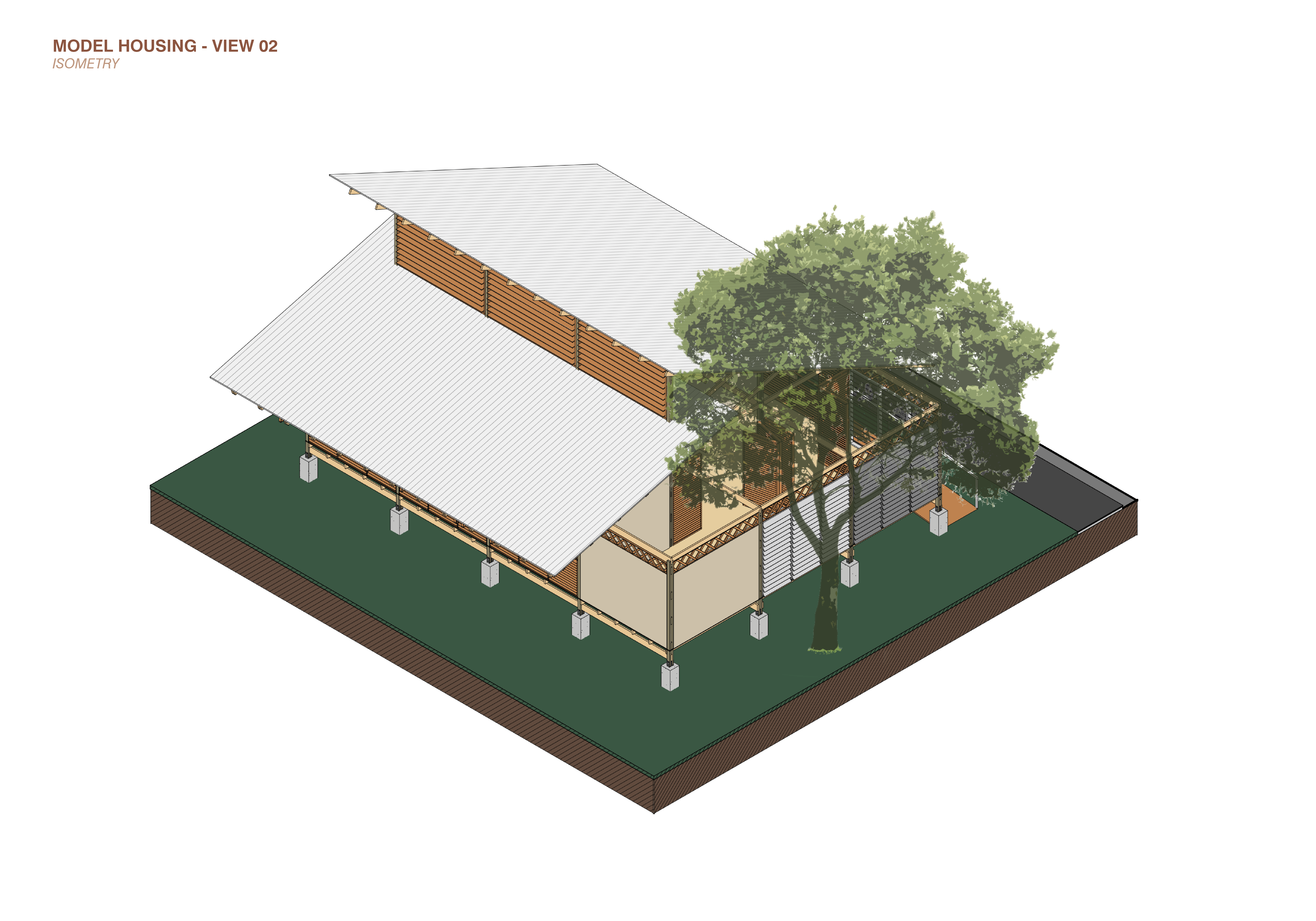 Bioclimatic housing model - Vivienda bioclimatica-8