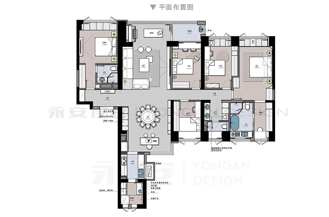 永安实景丨深铁懿府240m²【简约而不简单，气质不凡的高级感】-32