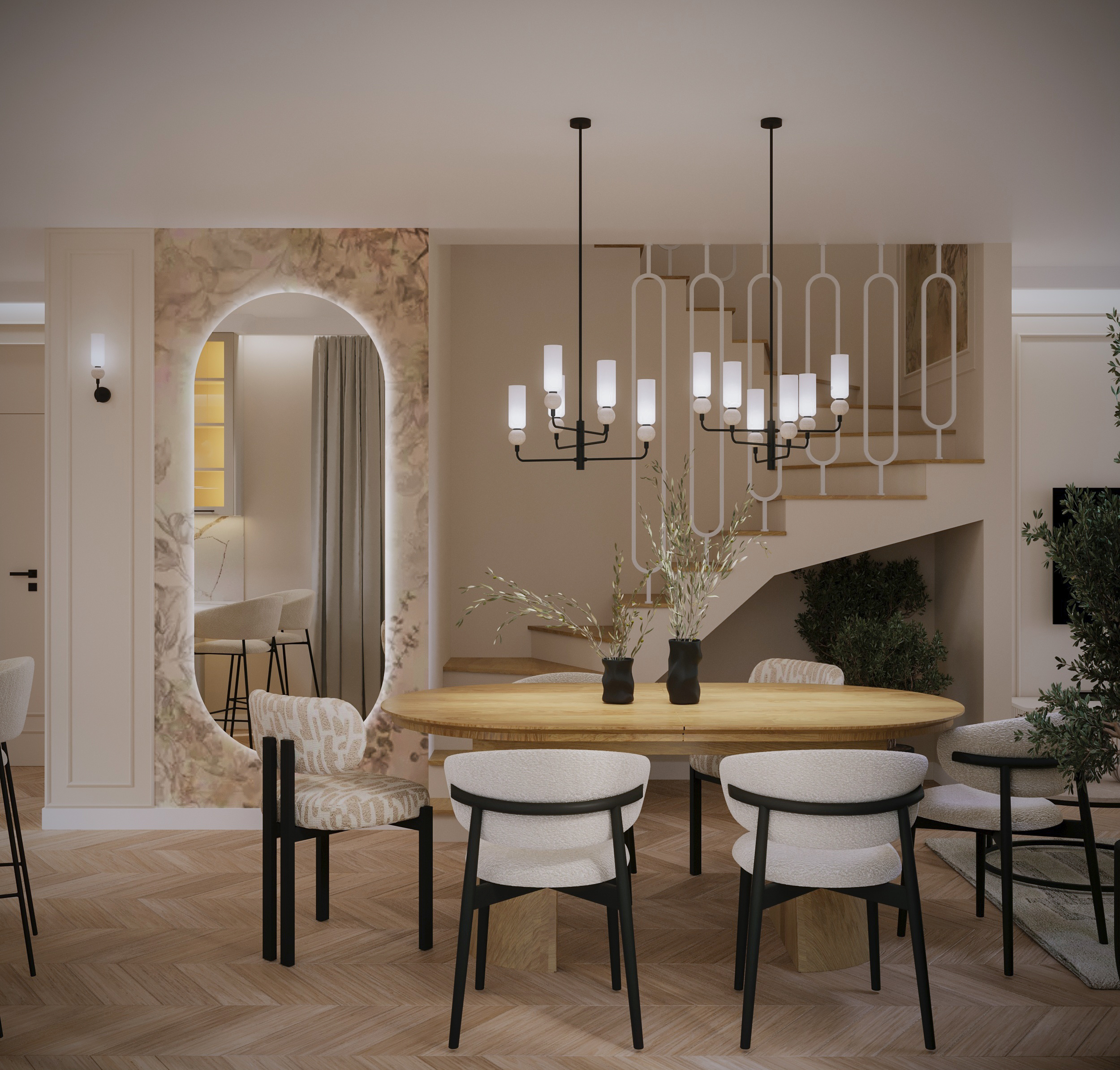 Classical modern House-10