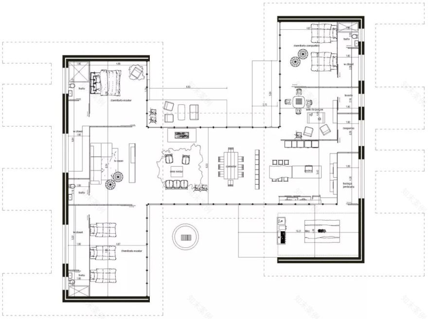 厄瓜多尔 Patios 住宅 | 自然景观中的绿色之家-21