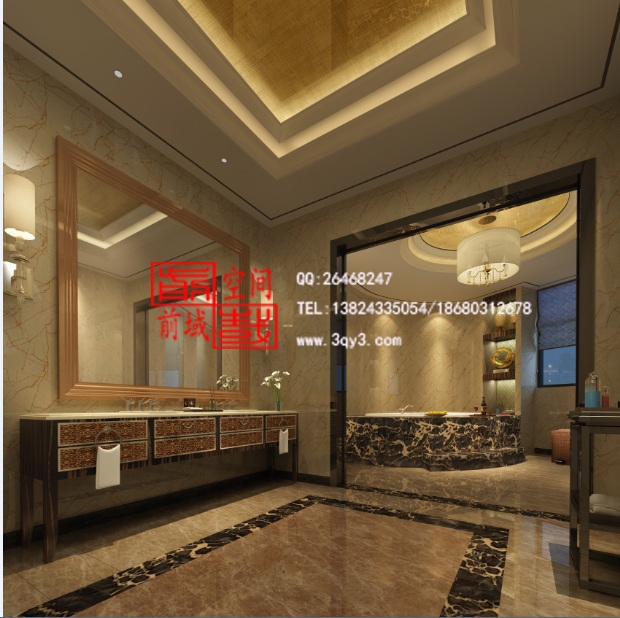 休闲会所设计-9