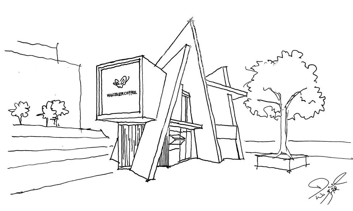 Whatever 咖啡苏州湖滨新天地店丨中国苏州丨平介设计-4