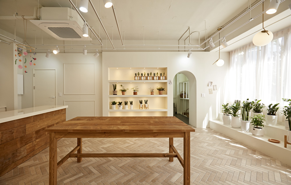 17 坪韩式风格白色木质调店铺设计-7