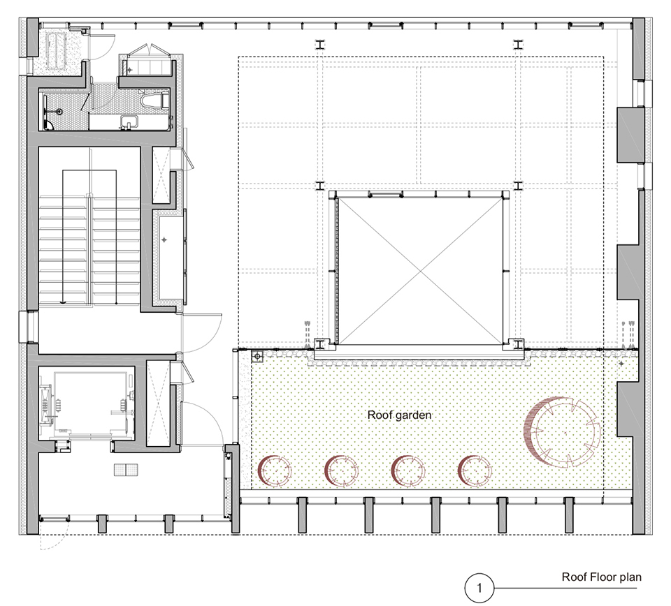 “竹塔”办公综合体丨韩国首尔丨UNSANGDONG Architects Cooperation-51