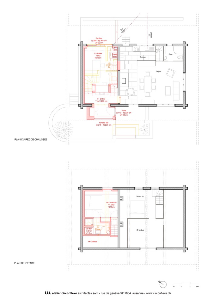 瑞士山间小屋丨Atelier Circonflexe Architectes-27