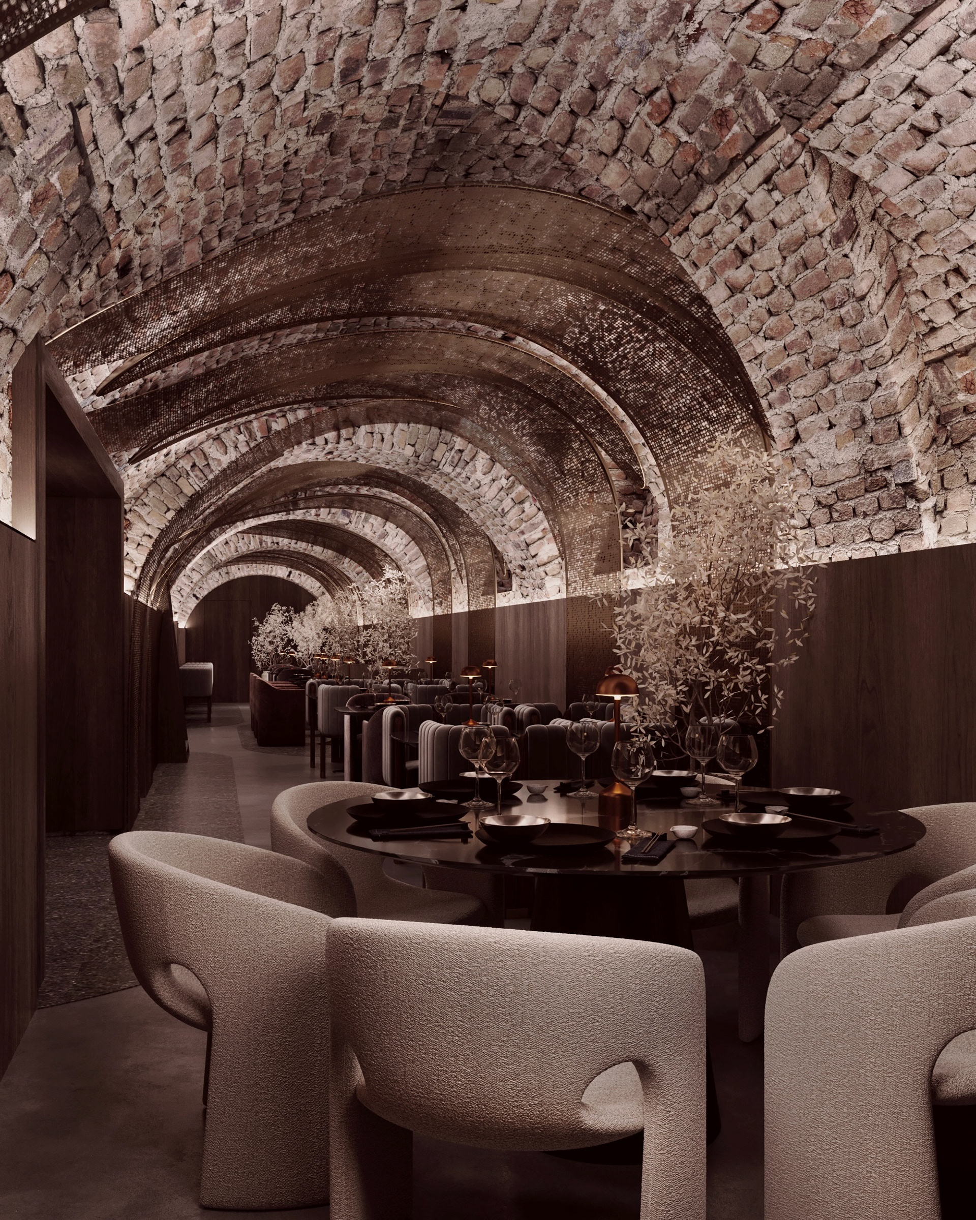 米兰多莫寿司店丨室内设计师Ashley Gadeova,Naos建筑公司-56