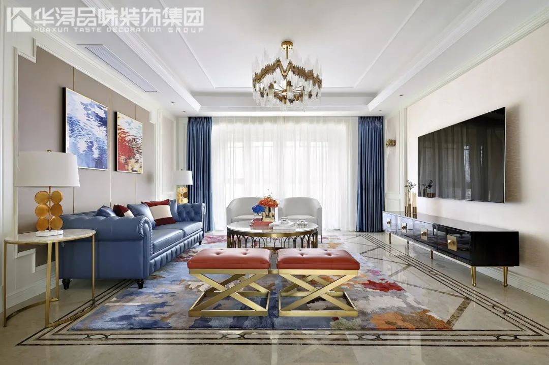 198m²美式轻奢复式住宅,简约中的奢华体验-29