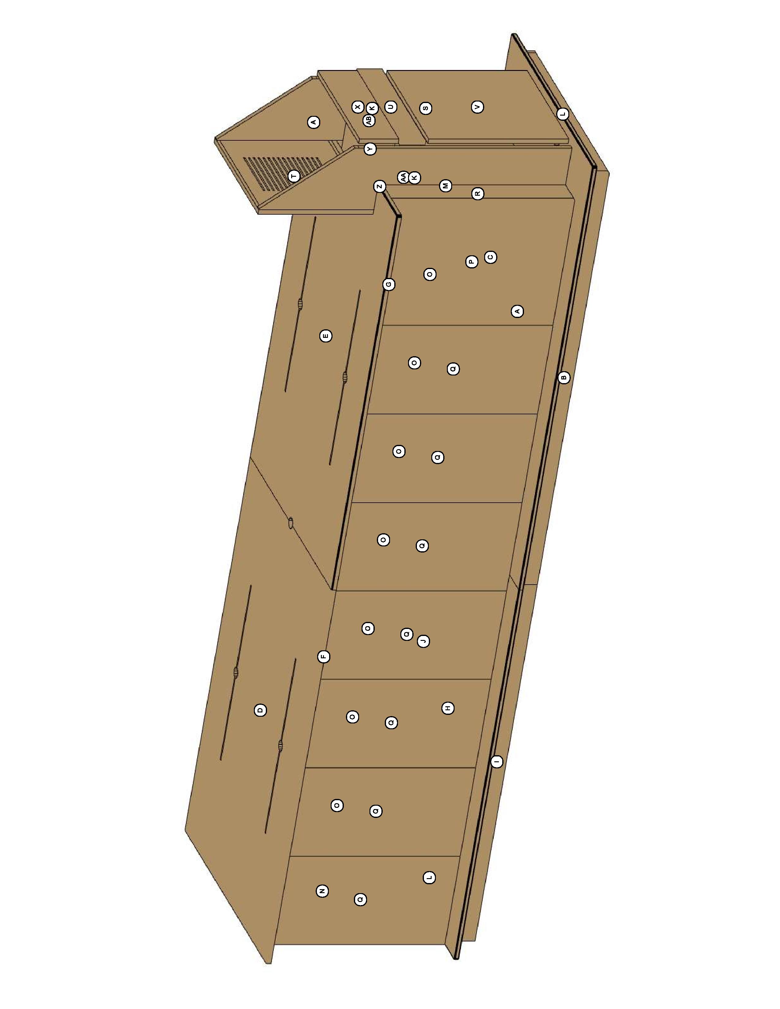 ITEM-1 (MOBILE) WITH SHOP DRAWING&CUTLIST FOR WOODIEX-1