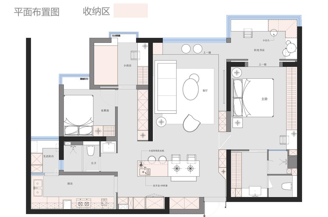 【旧房新装】罗湖百仕达东郡杨宅-6