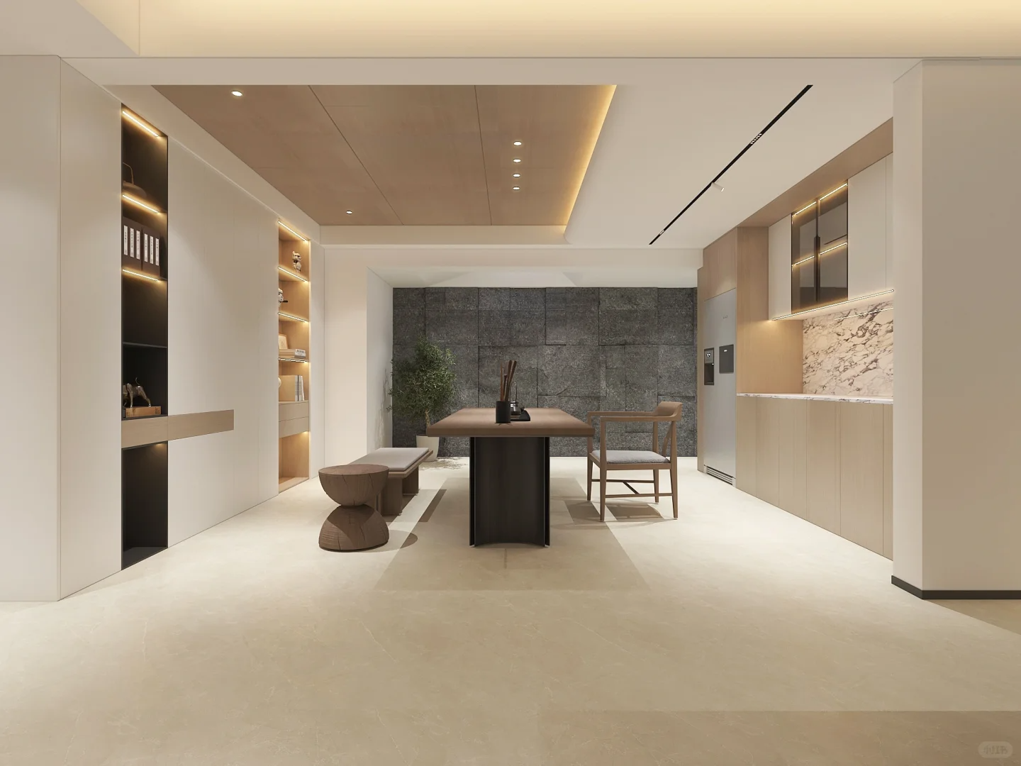 极简奶油白，治愈每一寸空间-4