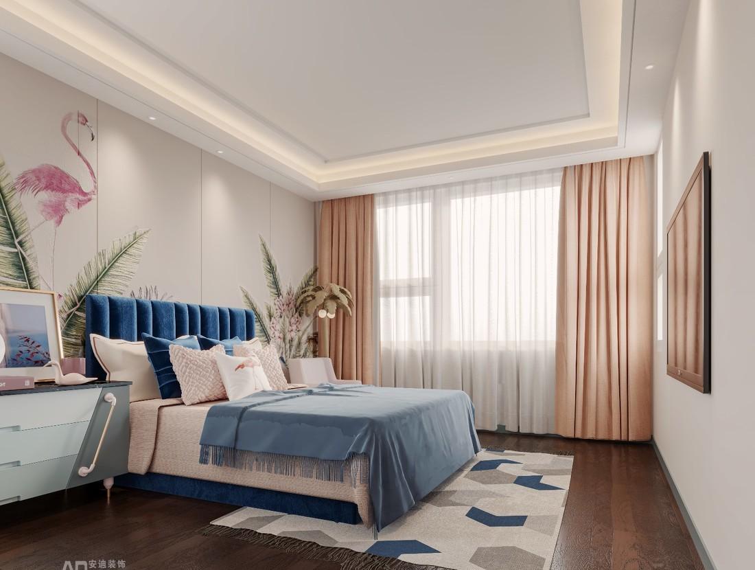 五龙山蓝山别墅轻奢空间设计-10