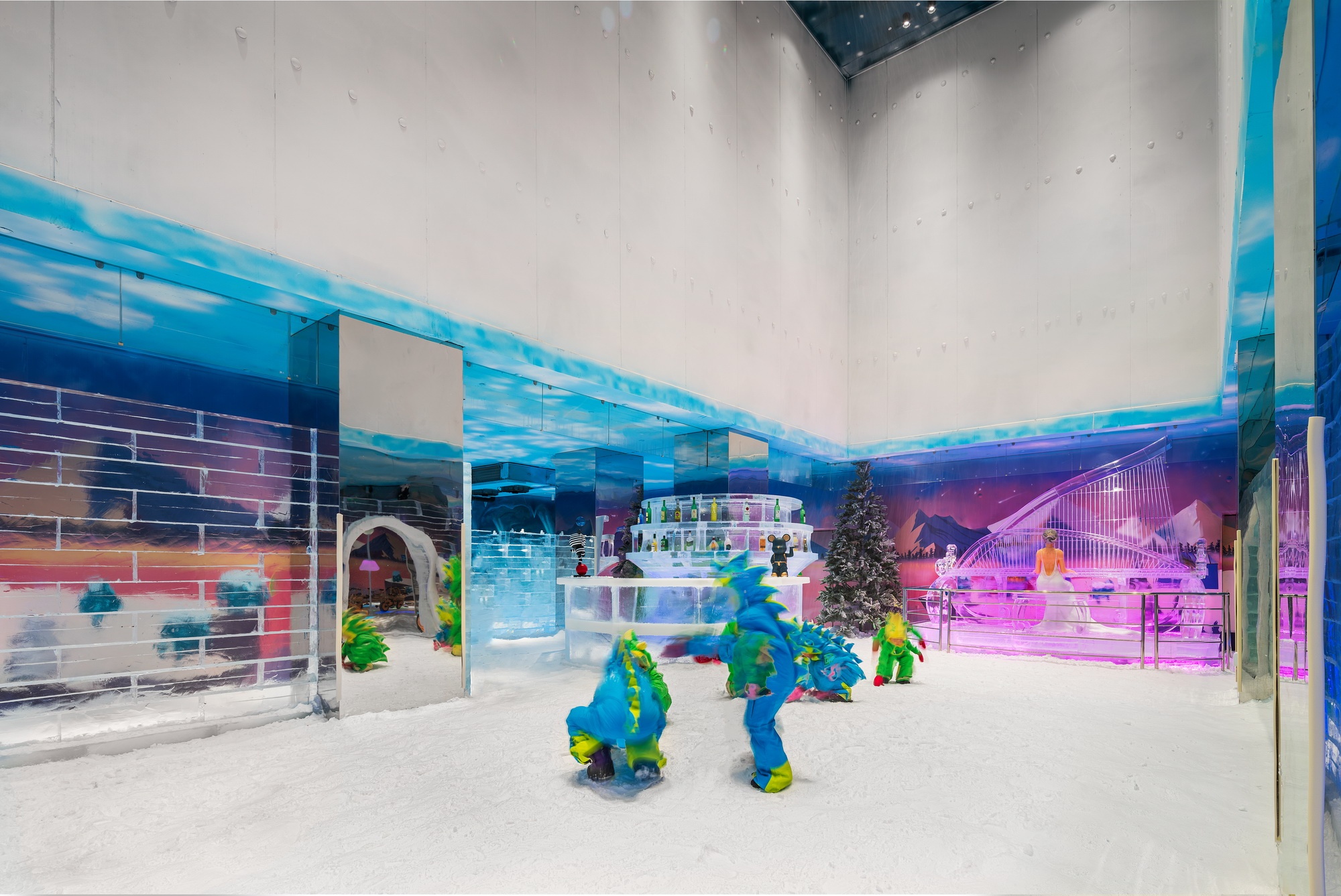 成都欢乐谷·希伯瑞亚冰雪世界丨中国成都丨龙策设计 LCARCHITURE-53