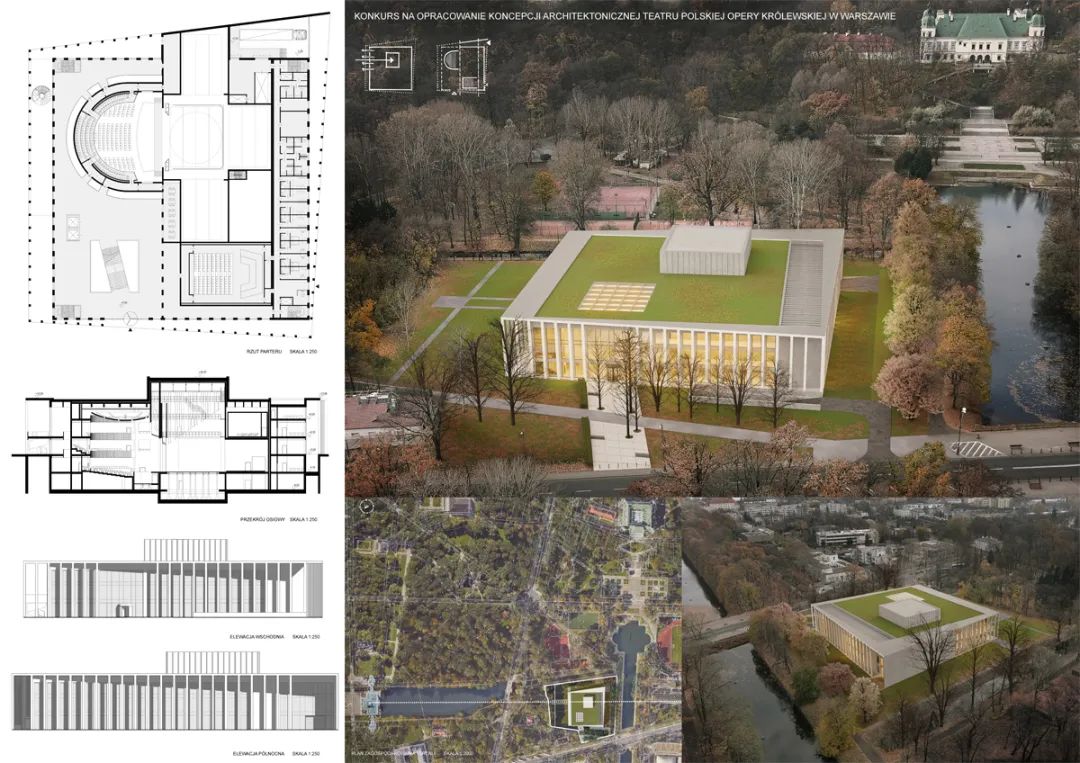 新波兰皇家歌剧院建筑丨波兰华沙丨Stelmach i Partnerzy等众多参赛团队-92