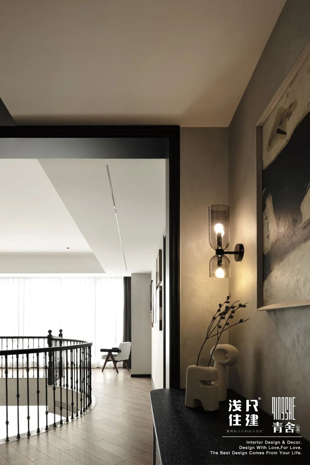 金汇园混搭风格别墅设计丨浅尺住建-53