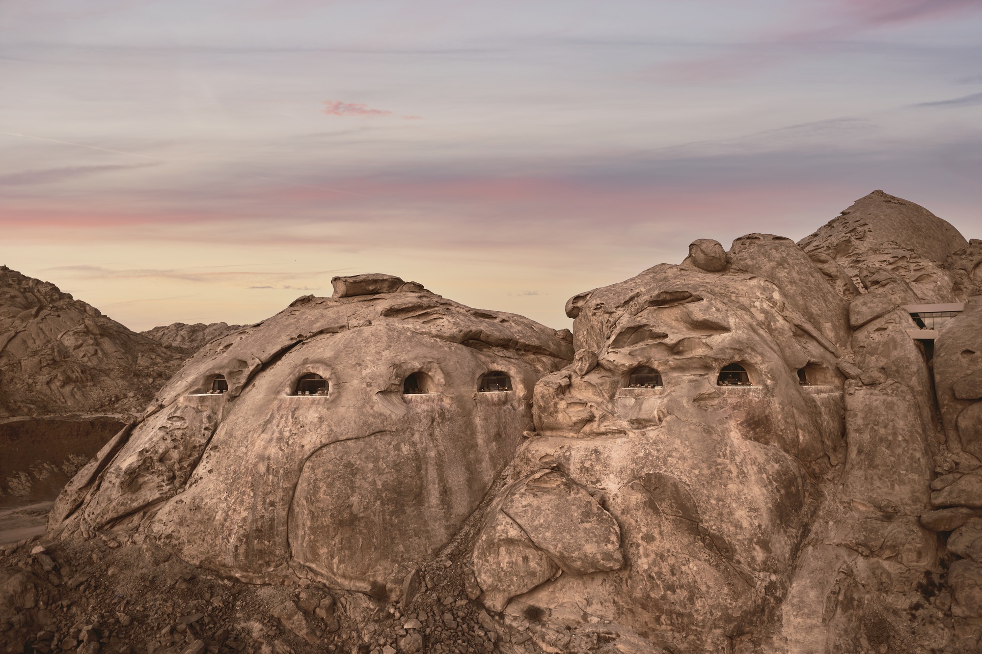 沙漠岩度假村丨沙特阿拉伯丨Oppenheim Architecture等多家工作室-44