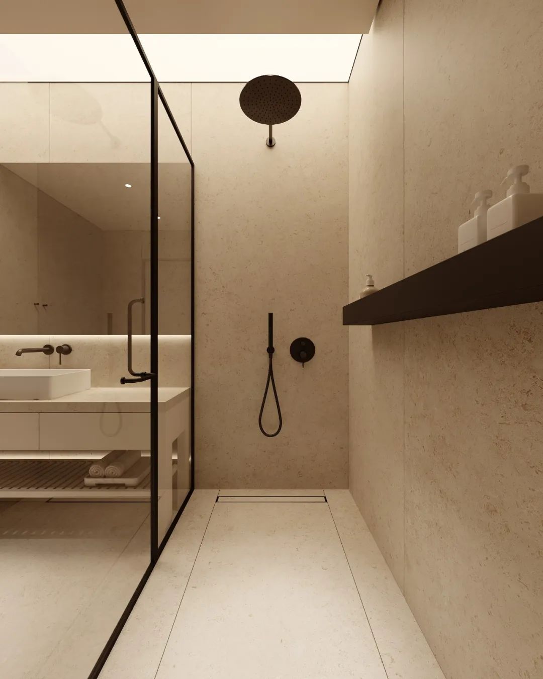 原木奶油风简约空间设计丨哈萨克斯坦阿拉木图丨Ursa Studio-30