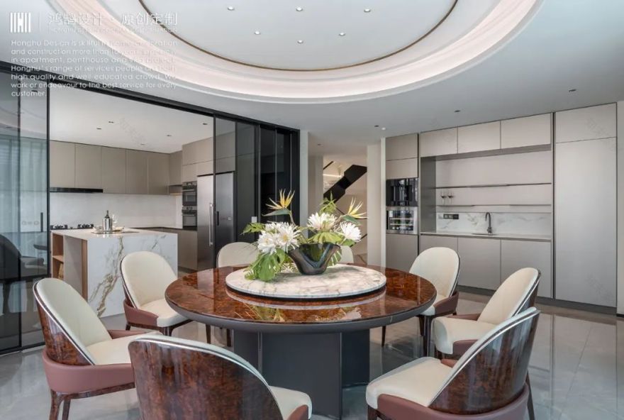 1000㎡别墅 | 星空影院+桑拿房的极致舒展。-29