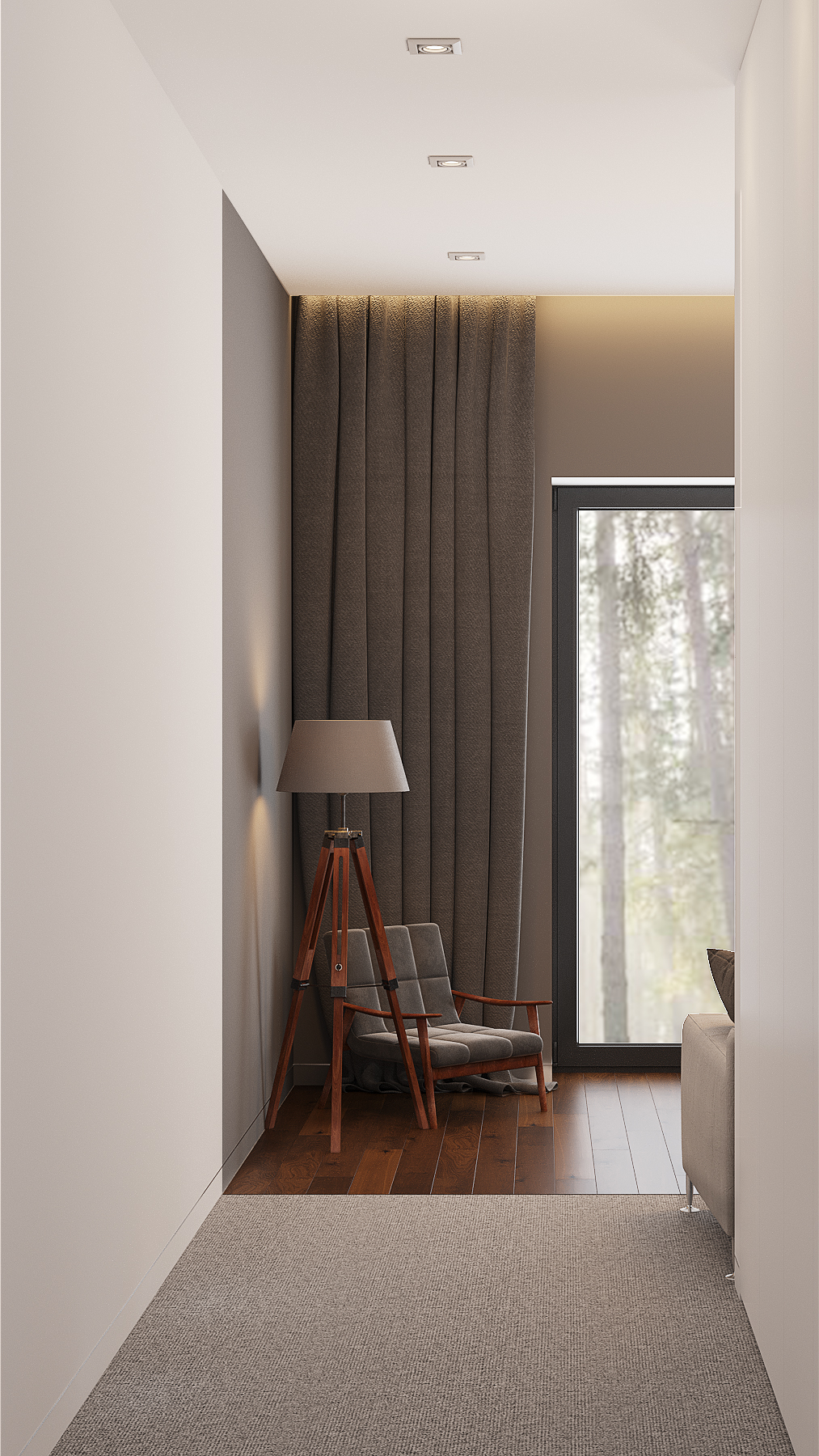 黑色版房屋室内装饰丨Golub Architects-49