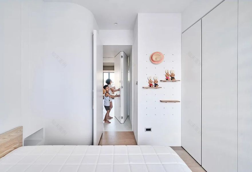 客厅变成大“广场”,139㎡可开可关的超大空间 | 虫点子新作-65