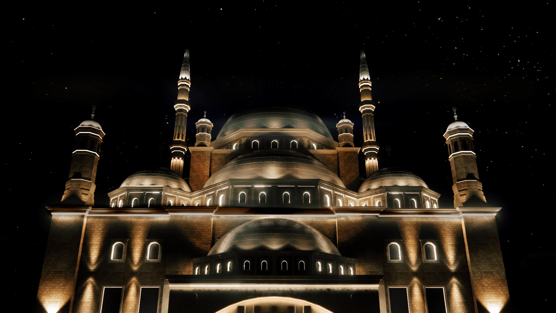 Mohammed Ali 清真寺照明设计-11