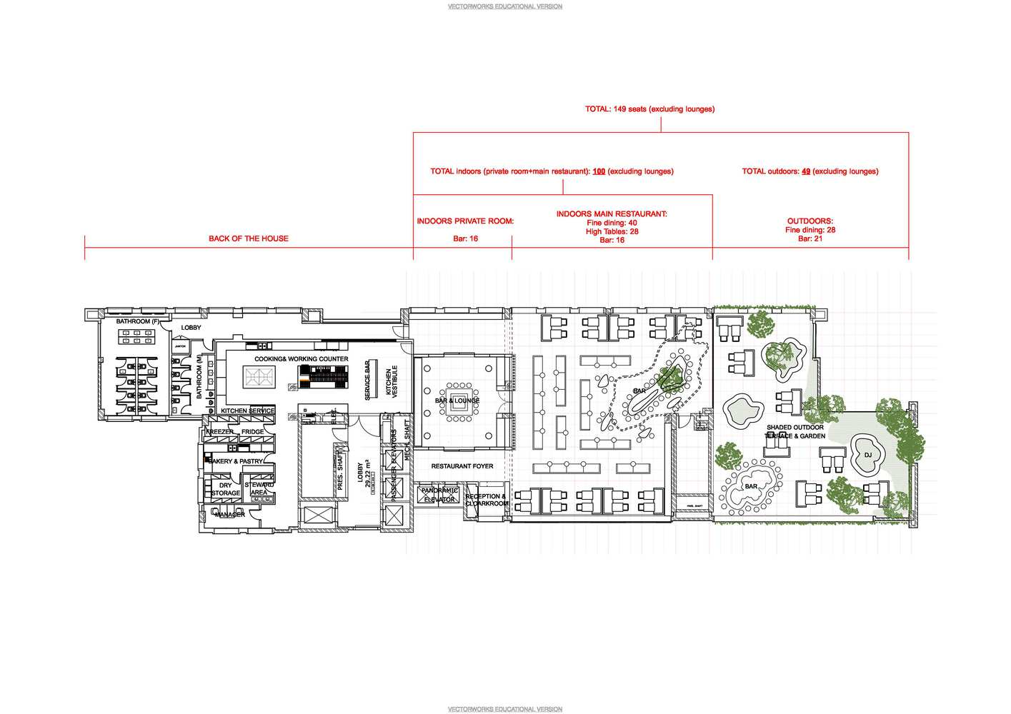 露西达餐厅酒吧丨埃及开罗丨Shahira Fahmy Architects-83