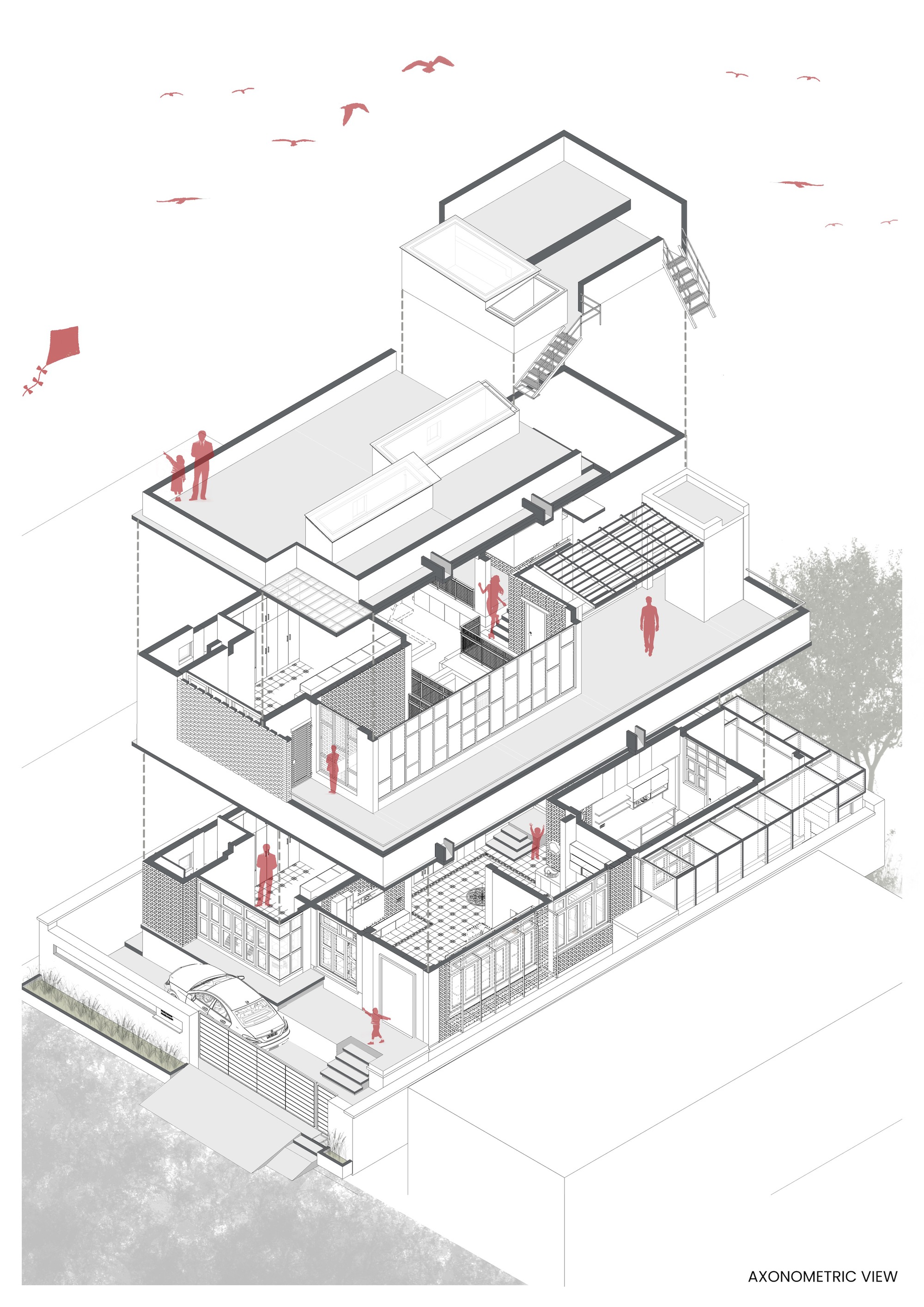 布里克维杜屋丨印度马杜赖丨Onebulb Architecture-23
