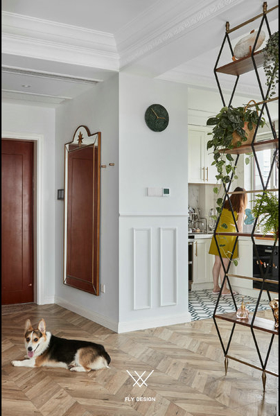 没有想好的Idea——110㎡轻法式住宅  拉菲设计-5