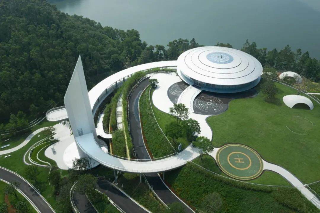   林德设计丨恩平泉林黄金小镇飞行体验馆  景观设计 丨中国广东-75