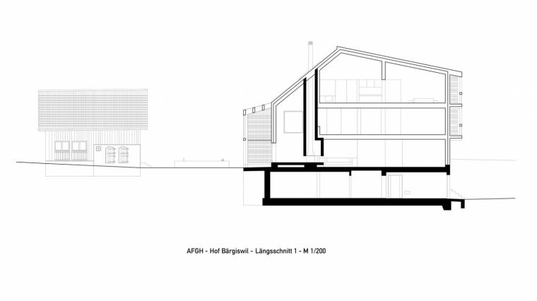 瑞士 Bargiswil 球场别墅 | 园林式庭院与木结构建筑的完美融合-53