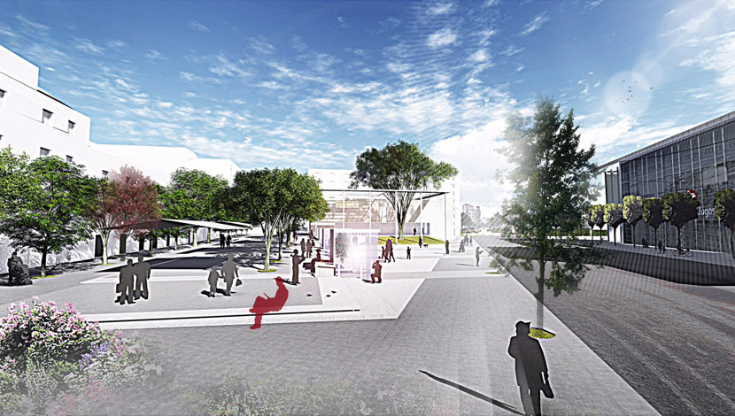 贝尔格莱德鲜花广场重建项目-0