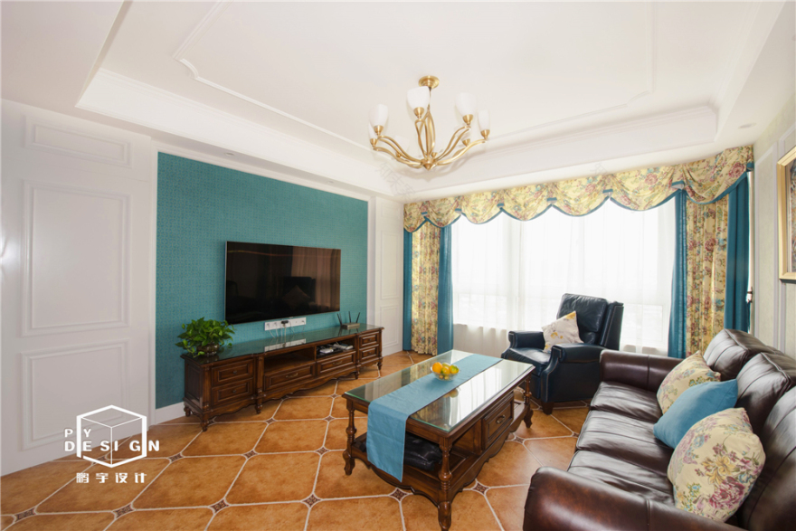 简美风 143㎡还原情深设计 | 复古与时尚的完美融合-7