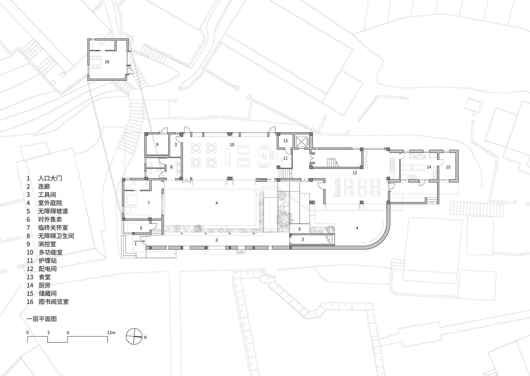 白沙港村托老所丨中国舟山丨line+建筑事务所-217