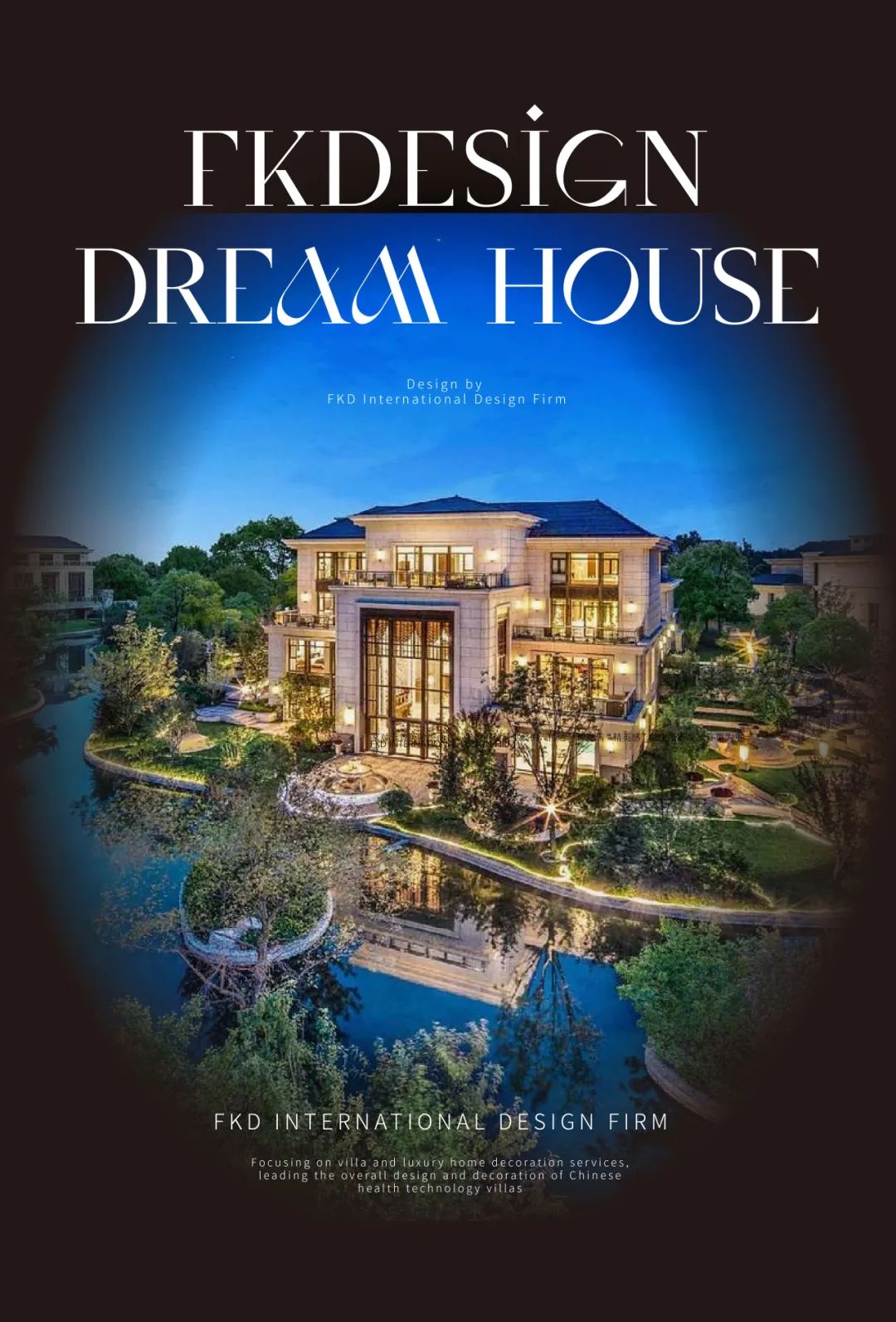 独栋别墅,1700㎡北京丽宫,典雅与现代交融之美丨中国北京丨方鲲国际设计事务所-0