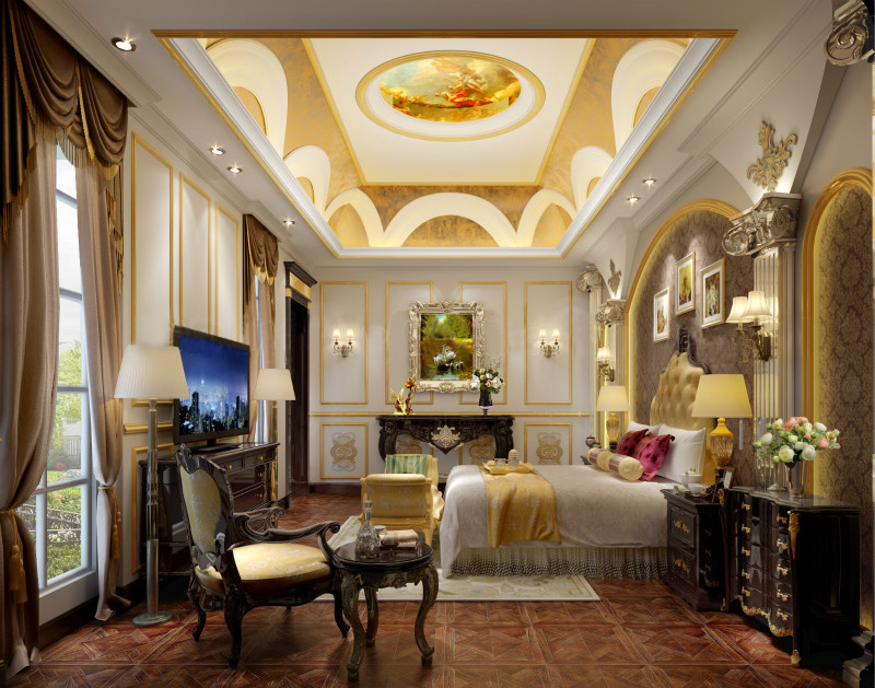 法式风格别墅设计丨四川帝豪 ACAD 设计事务所-4