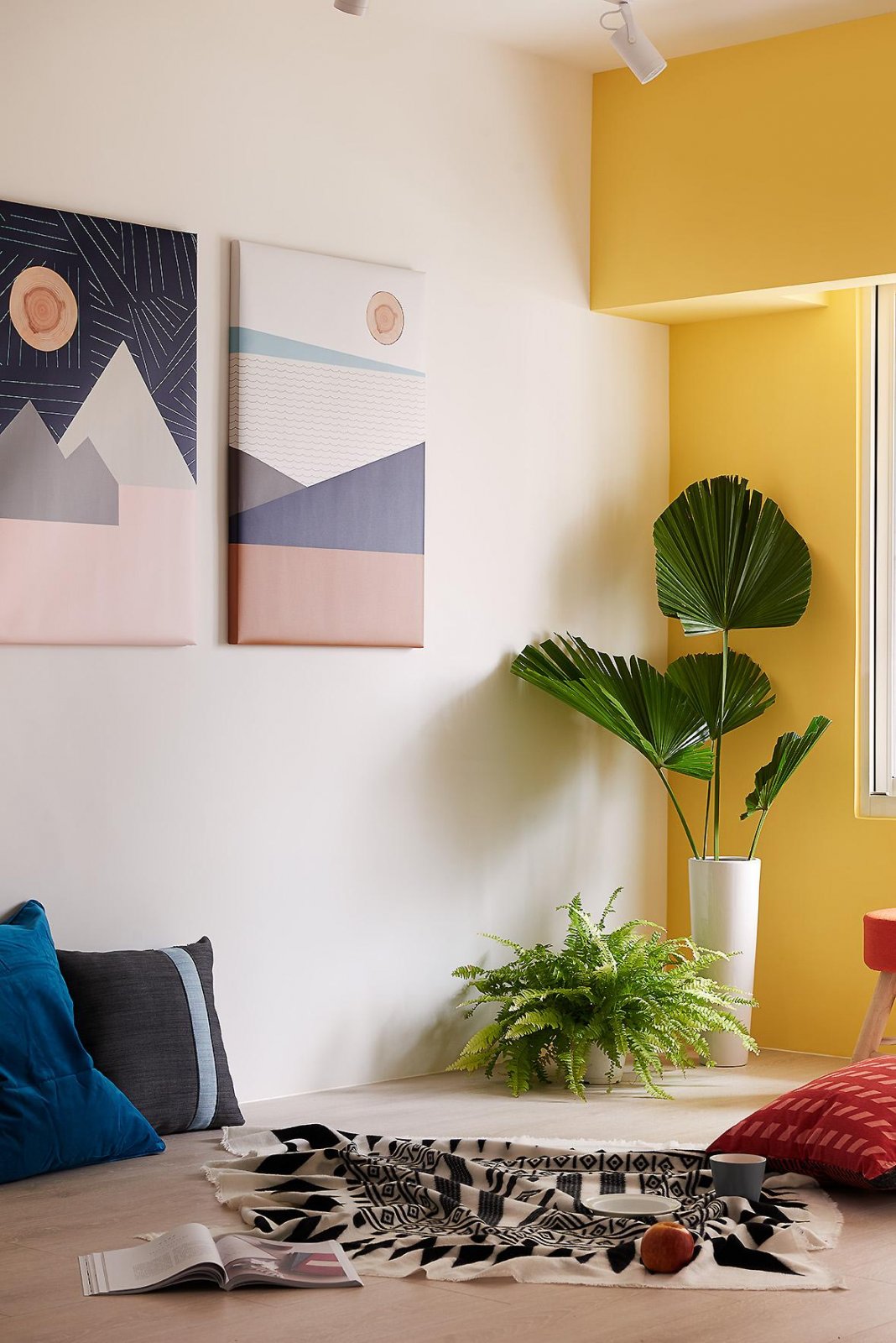 疗愈系的缤纷宅  巢空间室内设计-11