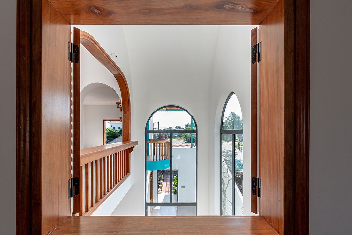 越南 Song Hinh 住宅 | 融合室外景观与室内设计的现代家庭住宅-39