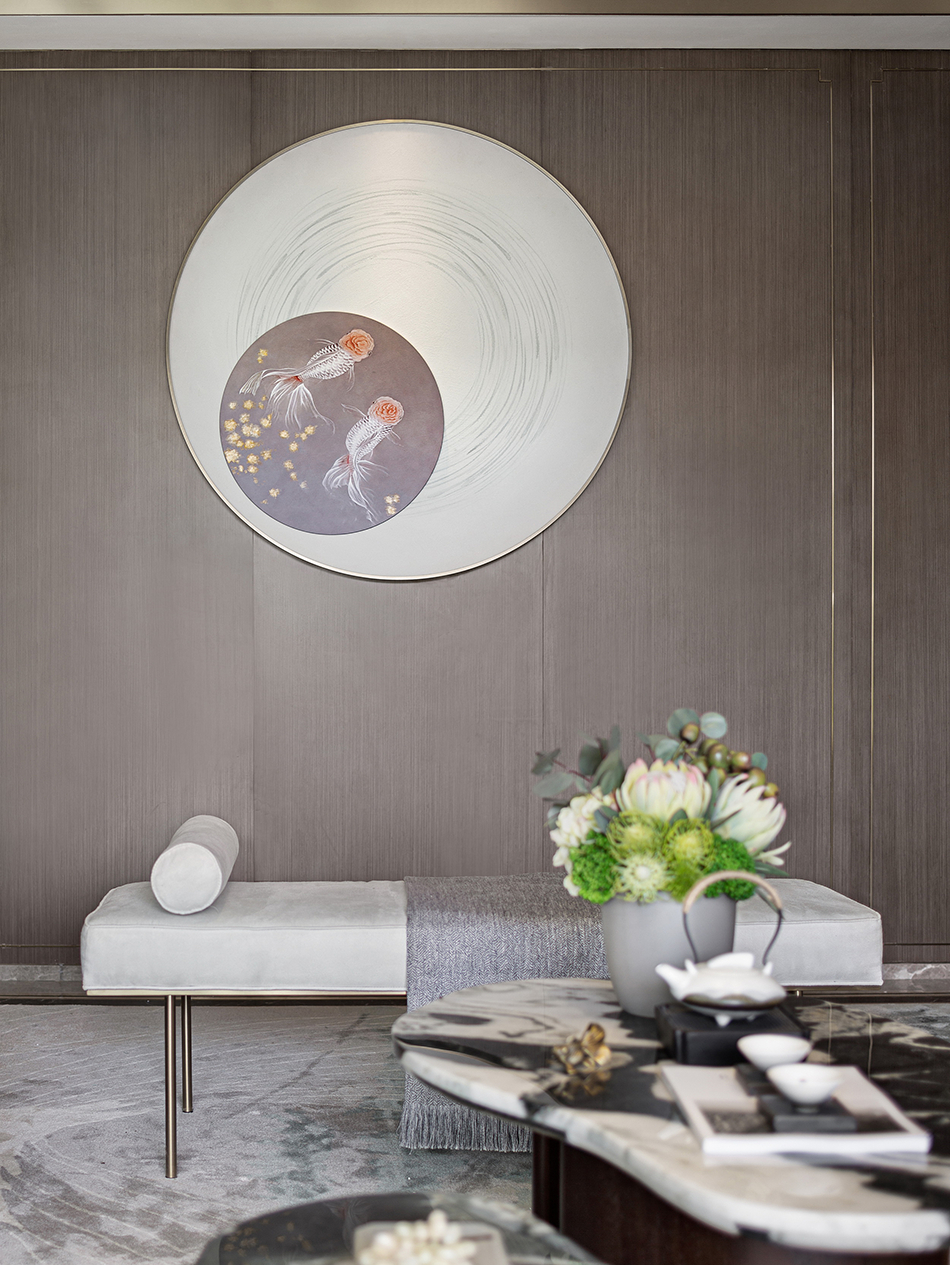 蓝光·雍锦湾中式雅奢样板房，演绎现代东方美学-20