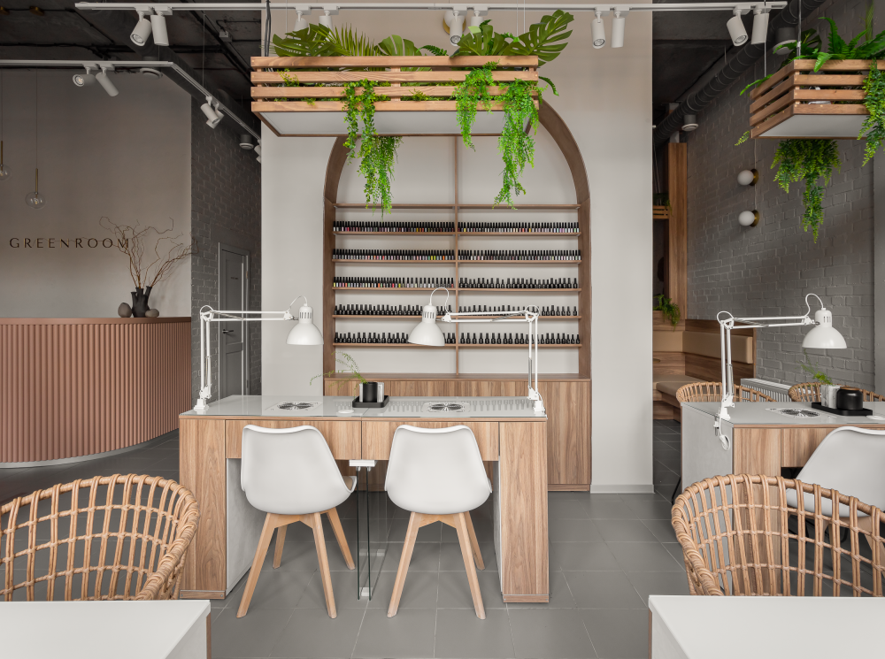 Greenroom 美容美发沙龙丨STAR.ARCH 设计局-2