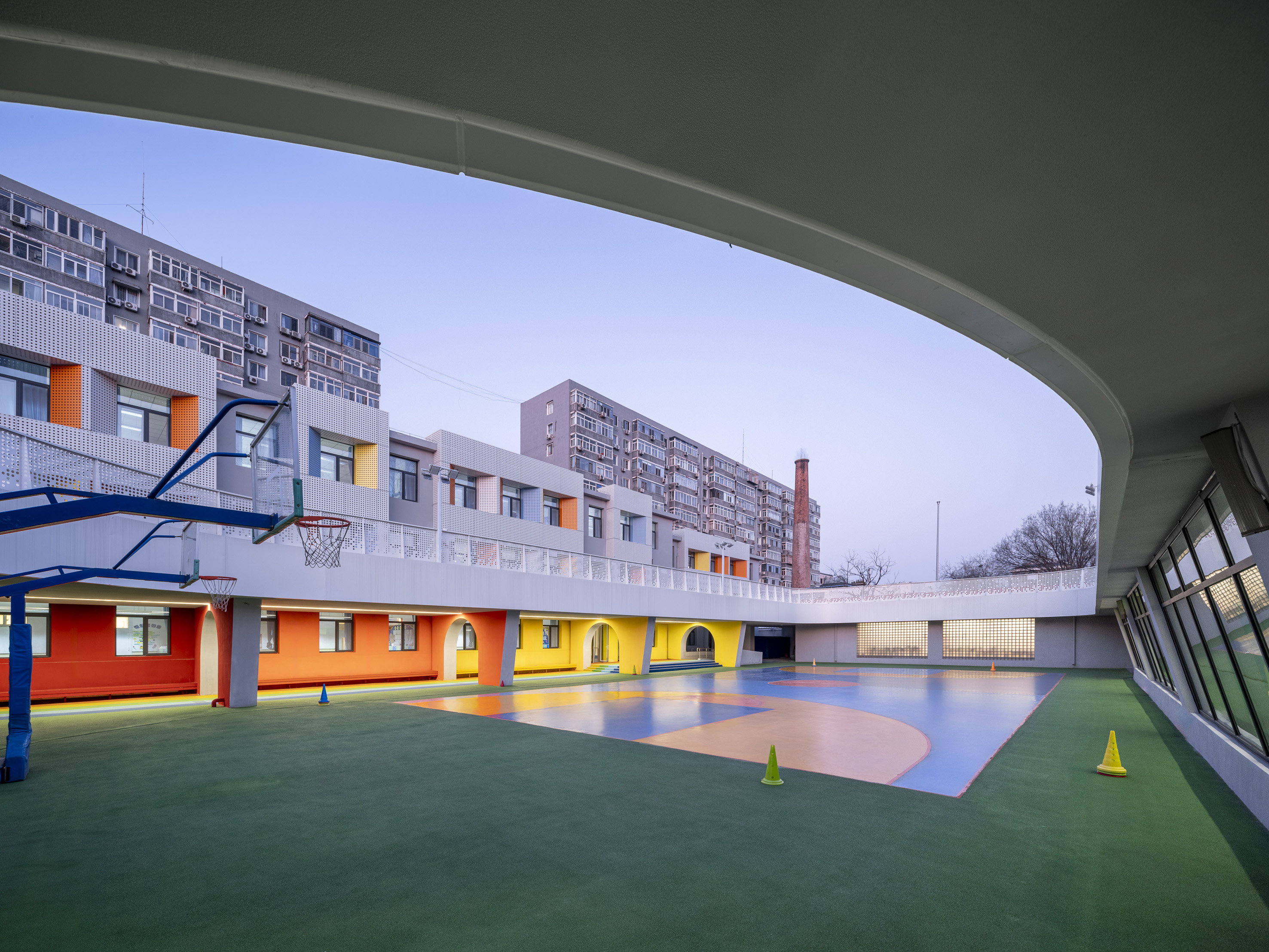 北京新世纪实验小学改造丨中国北京丨URBANUS都市实践-2