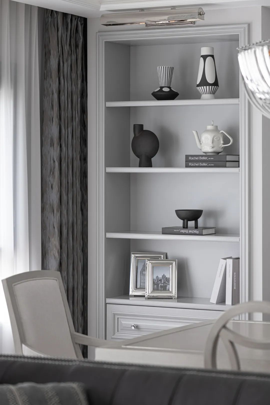 竖厅改横厅的超强设计，诠释优雅温柔的空间氛围 | 宏福樘设计-20