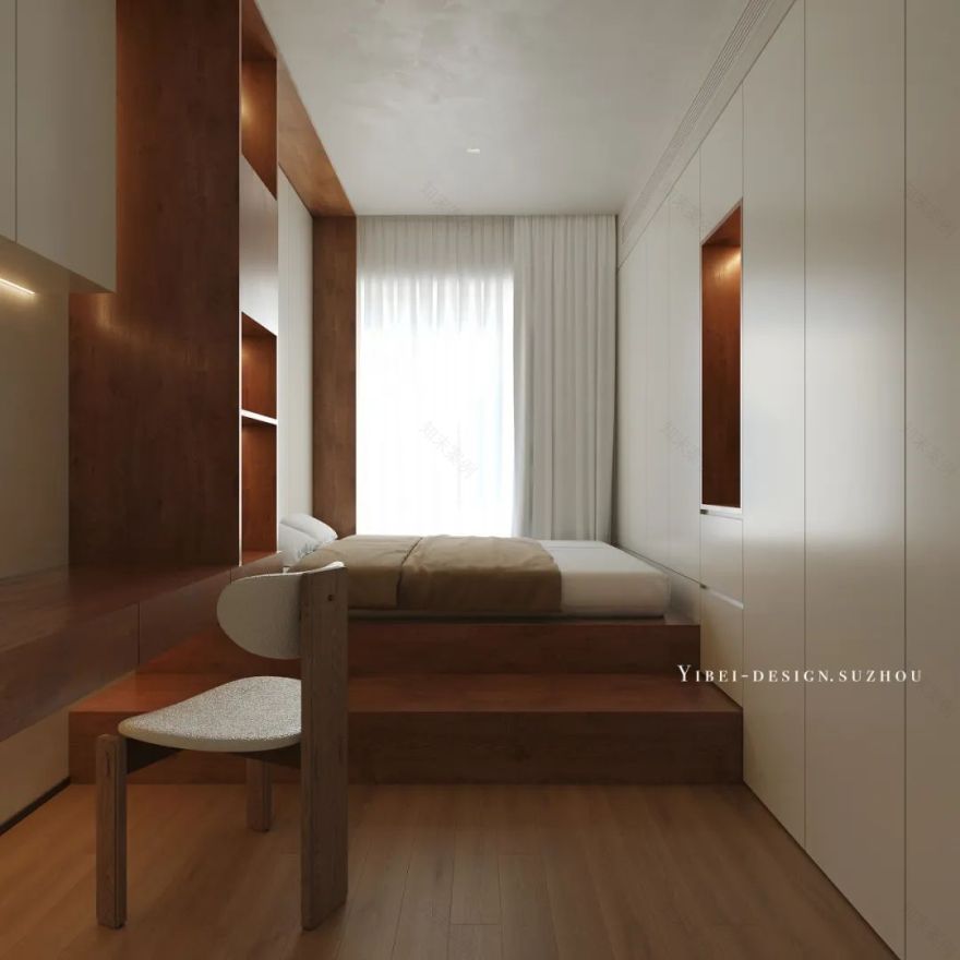 原木之韵丨家装设计丨中国苏州丨YIBEI DESIGN-24